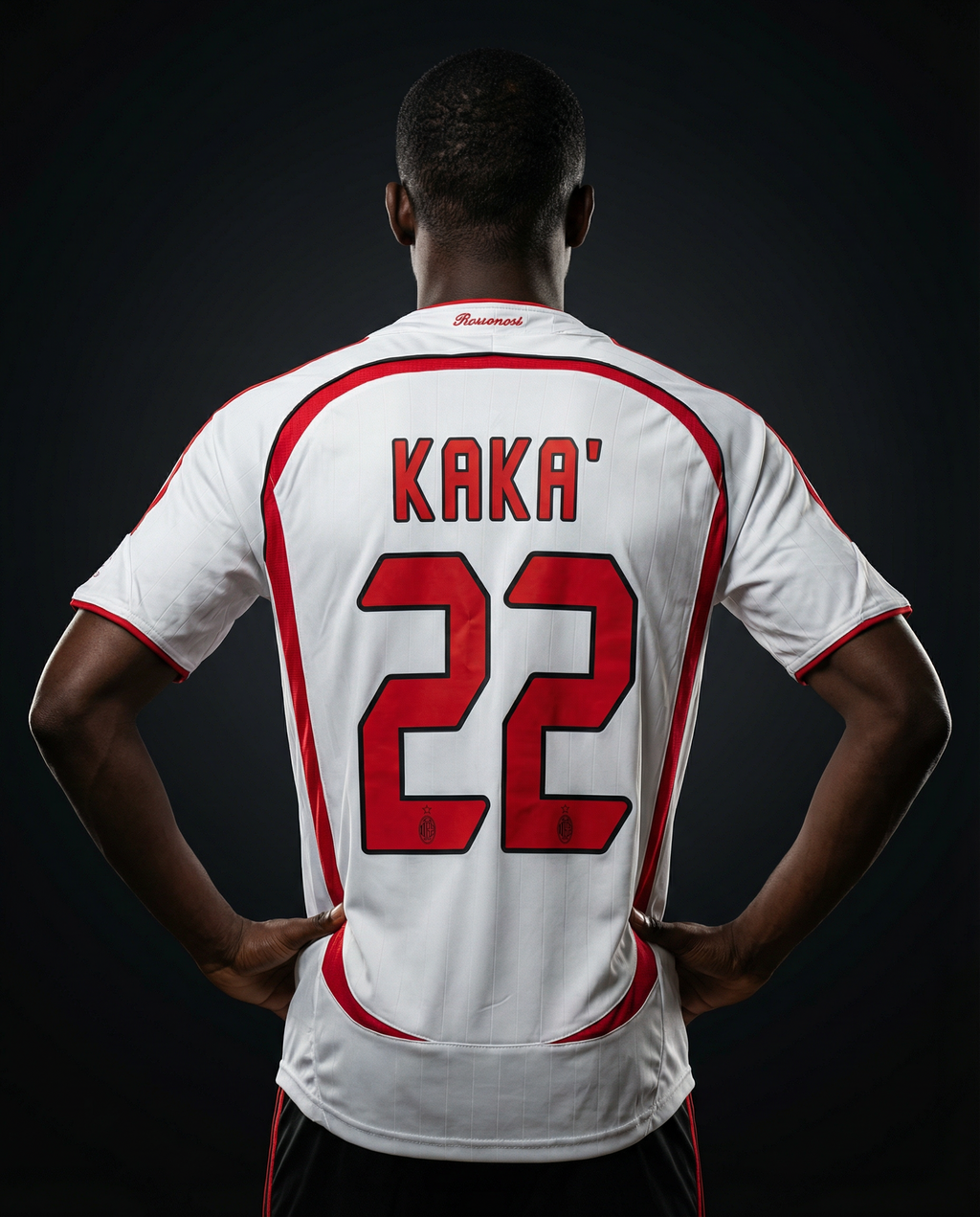 Kaká – AC Milan 2007 Final White Short Sleeve